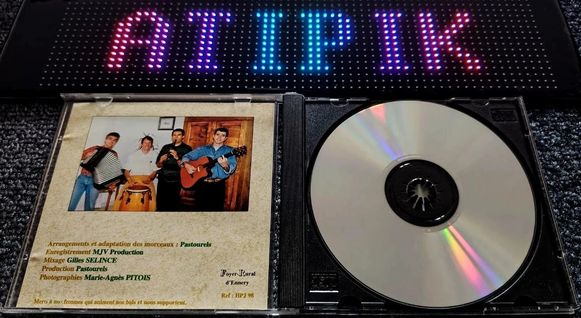 🌟 Ultra-rare folk CD: Pastourels - Unbridled Folk in Vexin (1998)! City of Ennery 95 🎻 – photo 5